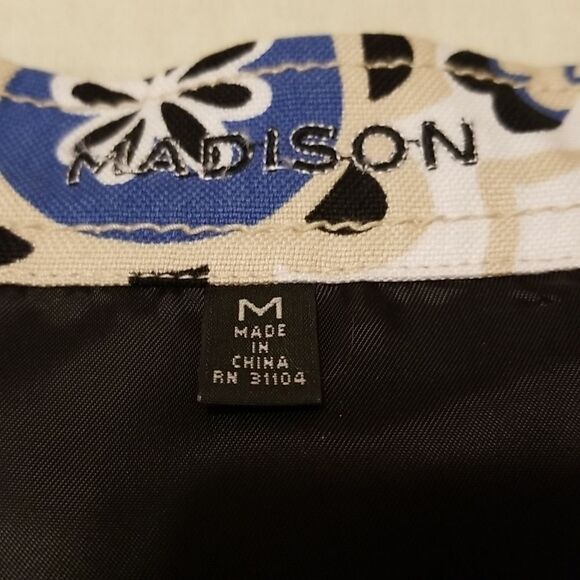 Madison Floral print Double Stitched Jacket size Medium - Picture 7 of 11